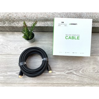 Cáp 2 đầu hdmi dài 5m chuẩn 2.0 chính hãng ugreen 40412 hỗ trợ 3d 2k4k