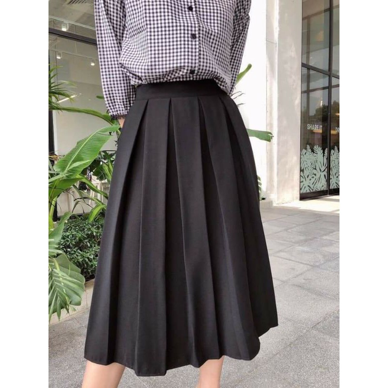 Chân Váy Xếp Ly Công Sở Xinh Sang Chảnh. | BigBuy360 - bigbuy360.vn