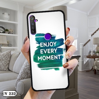 Ốp lưng nhám in hình 3D Realme 5 Pro