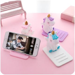 Giá đỡ điện thoại bằng nhựa PVC hình nhân vật hoạt hình dễ thương