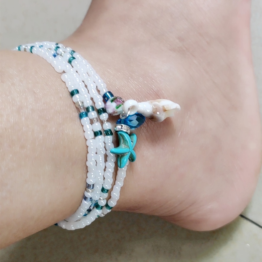 Lắc Chân Nhiều Lớp Đơn Giản Thời Trang Cho Nam Và Nữ