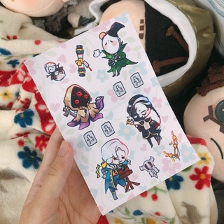Hình dán Identity V ( nhũ ) Hunter