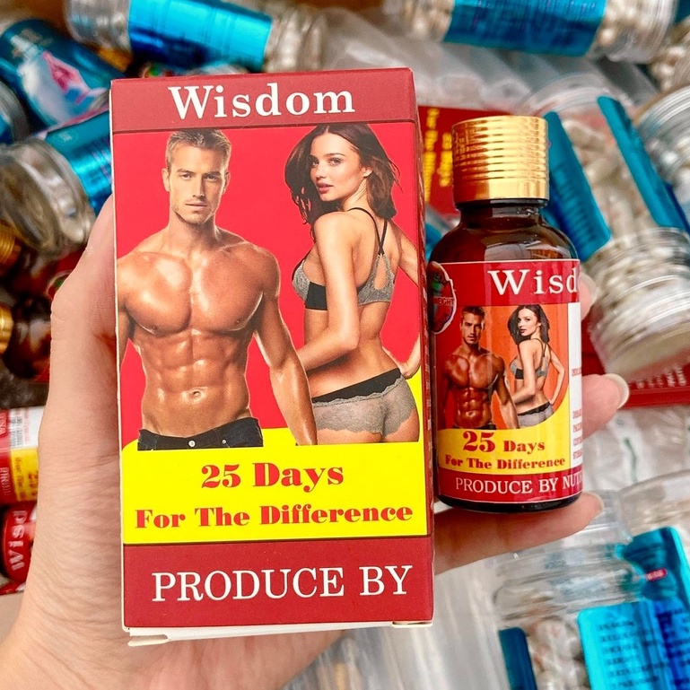 Viên Uống Hỗ Trợ Tăng Cân và Cơ Bắp Wisdom Weight (Hộp 25 viên)