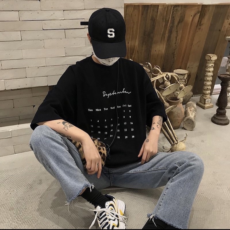 Áo thun SEPTEMBER - Tháng 9 / Áo tay lỡ nam nữ UNISEX | BigBuy360 - bigbuy360.vn