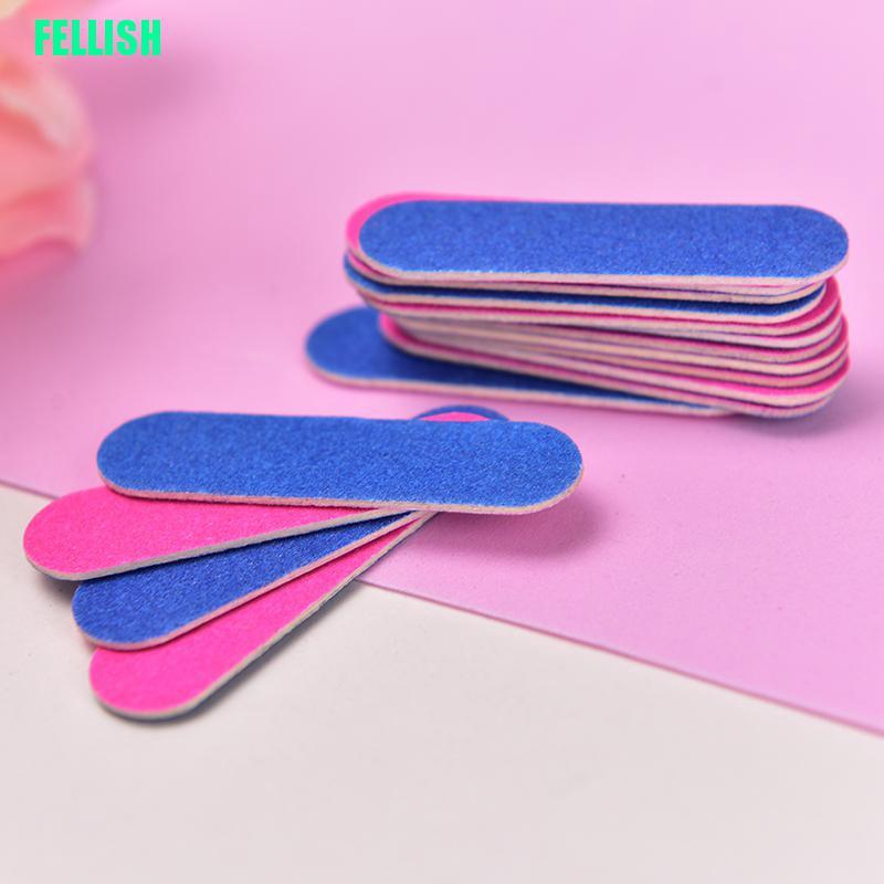 Bộ 100 Cây Dũa Móng Tay Mini Dùng Một Lần Tiện Lợi