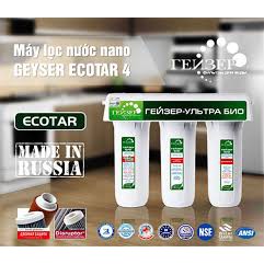 Máy Lọc Nước Nano Geyser Ecotar 4 - Không Dùng Điện Không Nước Thải