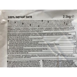 [BÁN SỈ] Instant Oats - Bột Yến Mạch 2.5kg