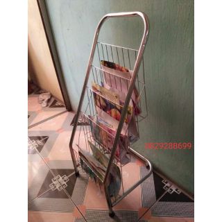 Giá đựng sách báo 4,5 tầng