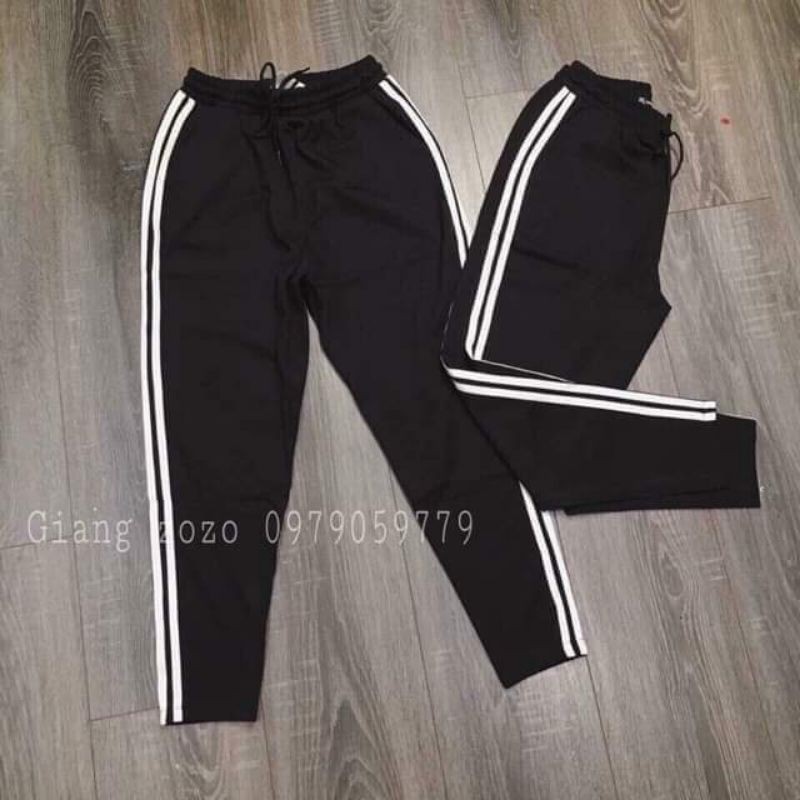 quần thể thao legging 2 sọc