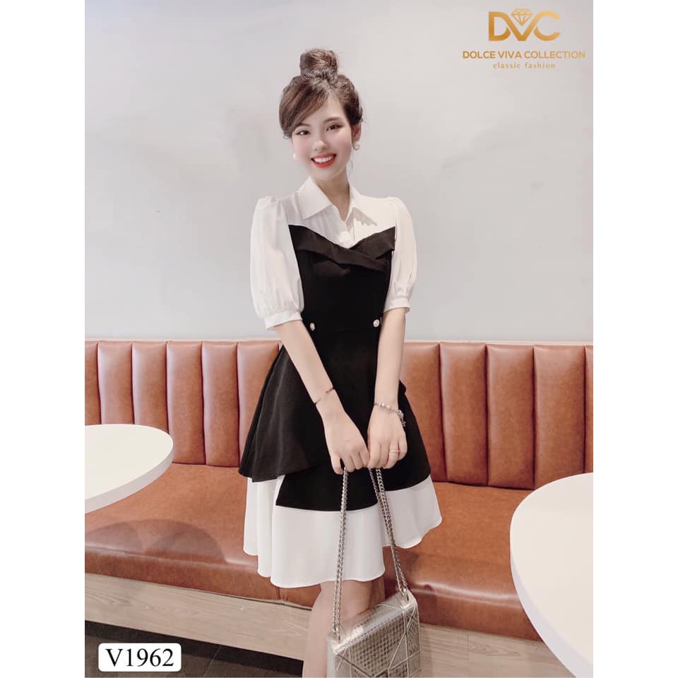 VÁY PHỐI CỔ SƠ MI - HÀNG THIẾT KẾ DVC | BigBuy360 - bigbuy360.vn