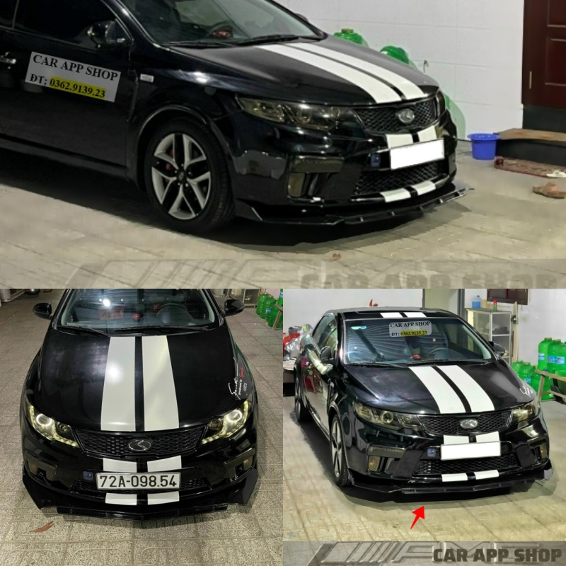 Cản Trước , Lip Trước  Kia Koup Hàng Loại 1 Độ Được Tất Các Đời Kia Cerato Koup