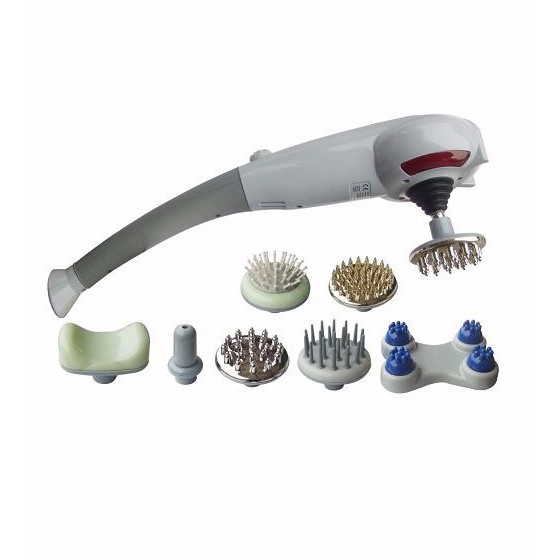 Máy Mát Xa Cầm Tay Hồng Ngoại 7 Đầu King Massager