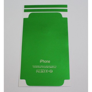 Miếng dán skin cao cấp iphone 6 Plus 6S Plus (xanh lá ) - In chữ