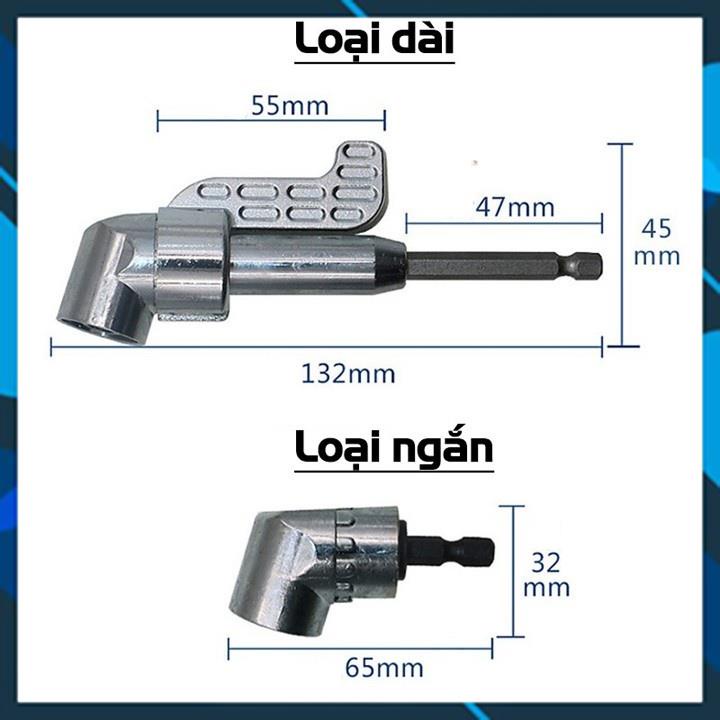 💢 Đầu chuyển hướng mũi khoan bắt vít góc hẹp - Đầu chuyển hướng máy khoan vặn vít góc chuôi lục ☪️☪️☪️