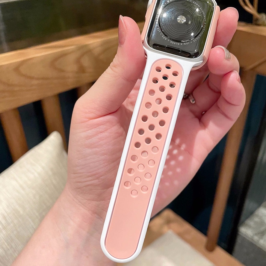 Dây Đeo silicone + Ốp Bảo Vệ Cho Đồng Hồ apple watch ultra 8 49mm 44mm 45mm iWatch band 42mm 41mm ultra 8 4 5 6 SE 7