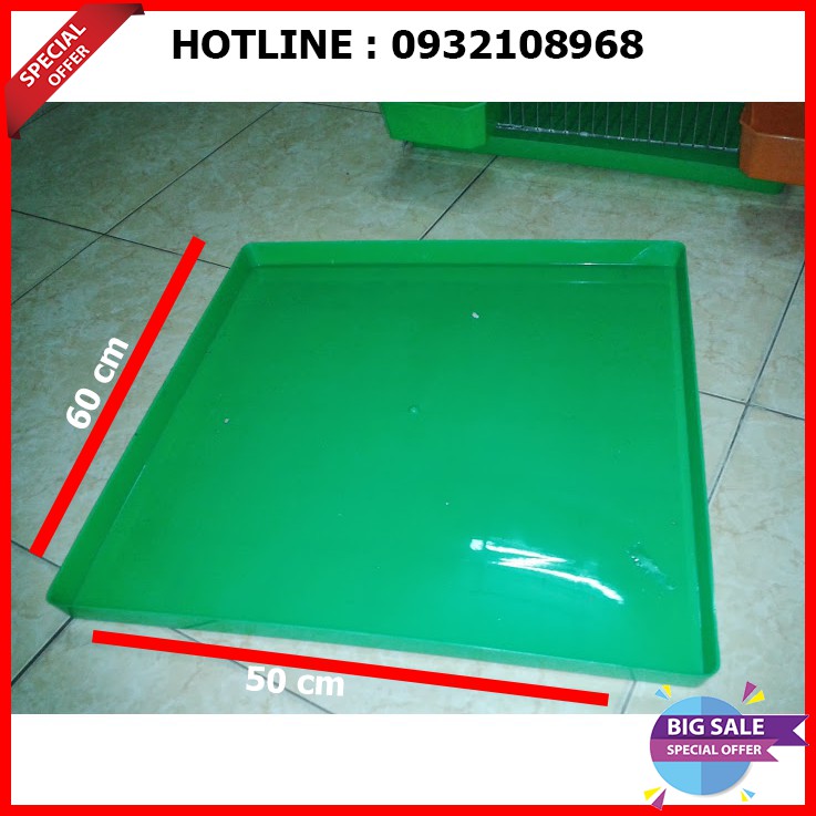 [Giá siêu rẻ] Combo 10 khay hứng phân kích thước 50 x 60