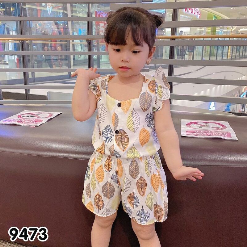 Bộ Đũi Cánh Tiên Bé Gái Có Size Cho Bé Từ 7-22KG