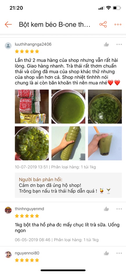 Bột kem béo B-one thơm ngon Thái Lan | BigBuy360 - bigbuy360.vn