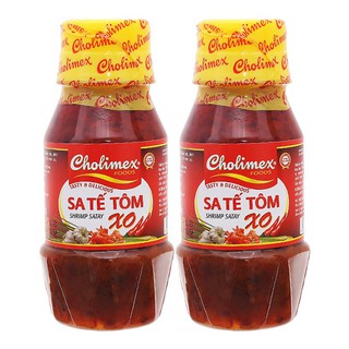 Sa tế tôm xo cholimex shrimp satay chai nhựa 90g