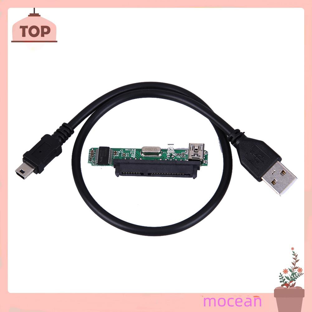 Bộ Chuyển Đổi Mocean 2.5 "Sata Female Hdd Ssd Usb 2.0 Sang 7 + 15pin Sata | BigBuy360 - bigbuy360.vn