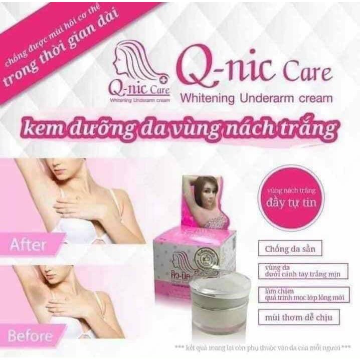 Kem mờ thâm nách Qnic Care 15g Thái