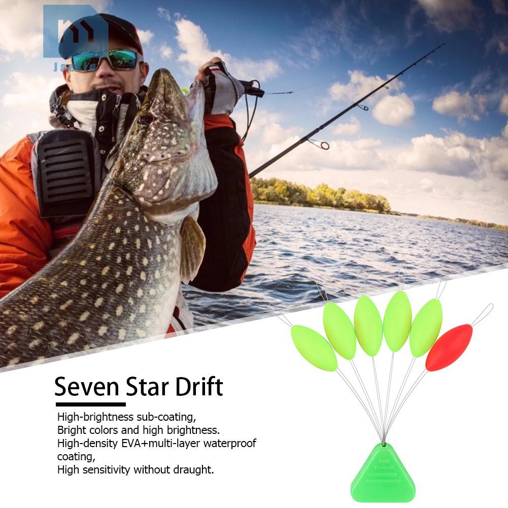 Phao Câu Cá Dạ Quang Hình Bầu Dục