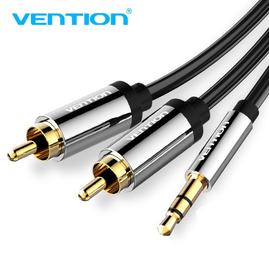 Cáp chuyển đổi Audio 3.5mm ra 2 RCA - Vention BCFB - BEN