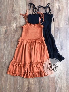 Đầm yếm 2 dây f21