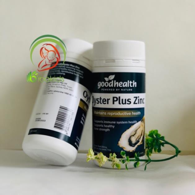 Tinh Chất Hàu Oyster Plus zinc Goodhealth, 60 viên