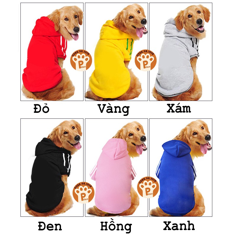 Áo ba lỗ Adidog cho Chó Mèo size lớn