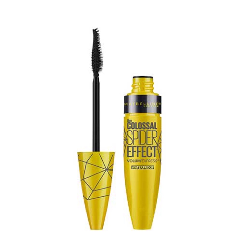 Mascara Maybelline màu vàng The Colossal Spider Effect