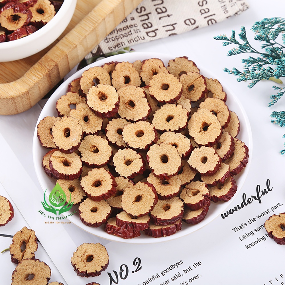 ✅[HÀNG LOẠI 1] Táo Đỏ Thái Lát Sấy Khô 1Kg FREE SHIP Đều Và Đẹp