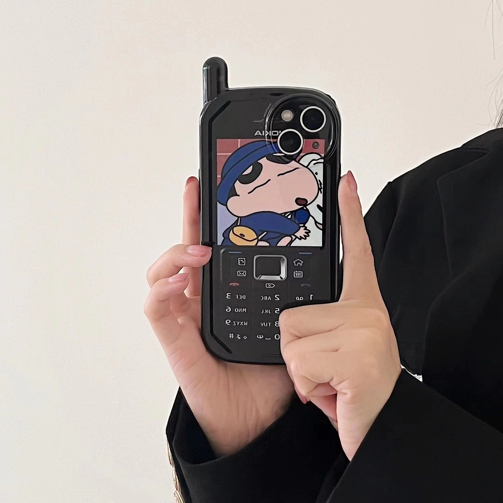 Ốp Điện Thoại Phong Cách Retro Cho iPhone X XS XR 11 11ProMax 12ProMax 12Pro 12 13 13ProMax