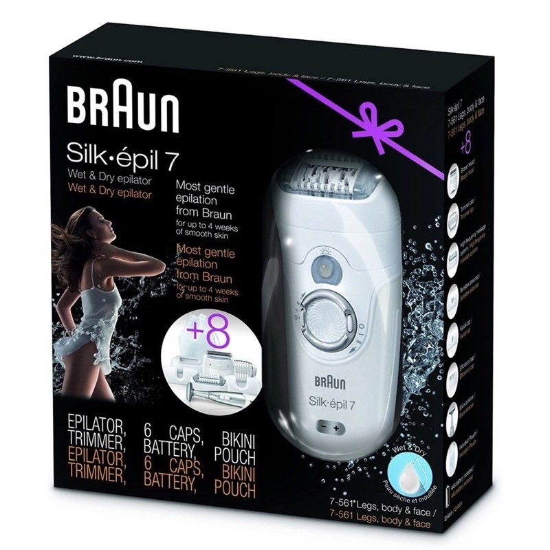 Máy nhổ lông Braun 7561 Silk-épil