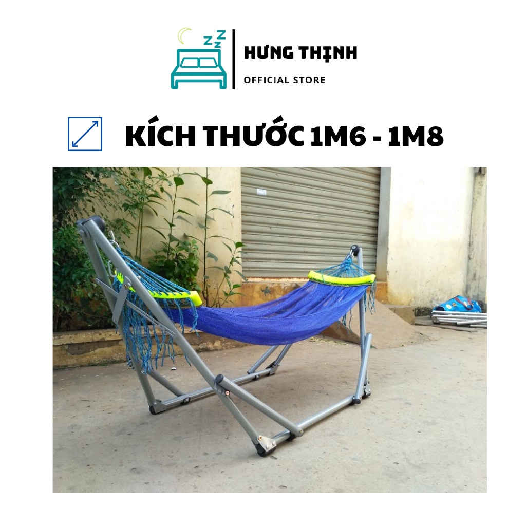 Khung võng xếp cho em bé mini gấp gọn thép Duy Phương giá rẻ ( Chưa Bao Gồm Võng )