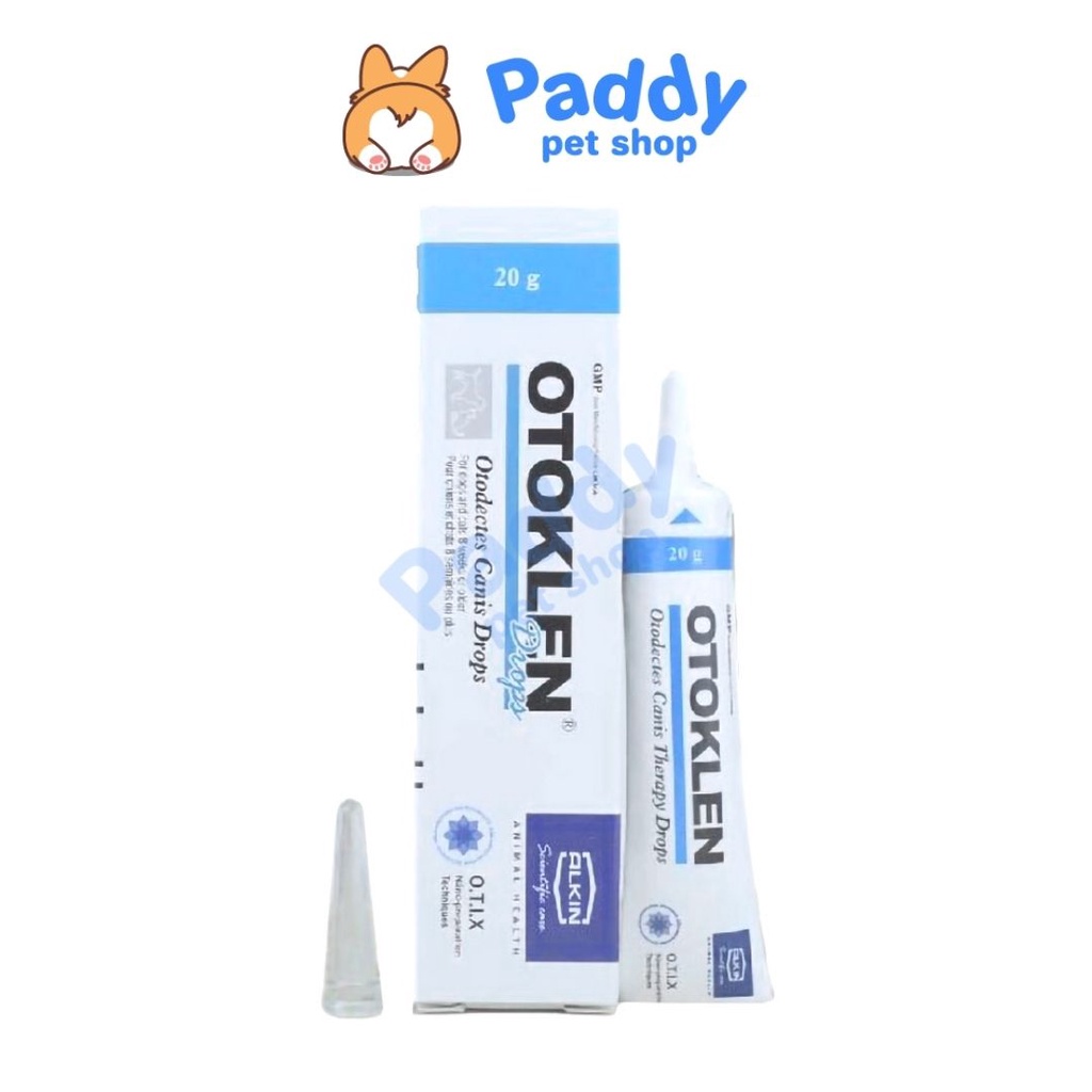 Nhỏ Tai Cho Chó Alkin Otoklen 20ml