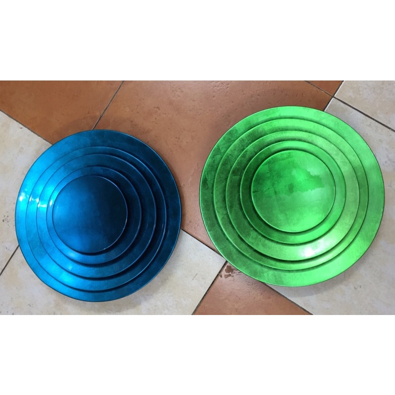 Đĩa bầy hoa quả gỗ sơn mài in chữ Thọ  bán lẻ
