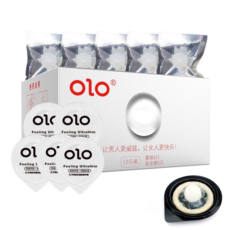 Bao Cao Su Siêu Mỏng Ngọc Trai Soft Pearl Hộp 5 bcs 5 bi 1,5cm Kéo Dài Thời Gian Quan Hệ Tăng Khoái Cảm. Life Plus Store