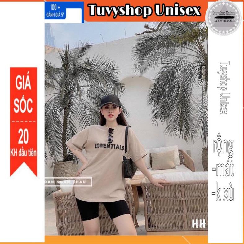 Set đồ nữTUVYSHOPbộ áo ESSEN quần legging cotton siêu mát màu da