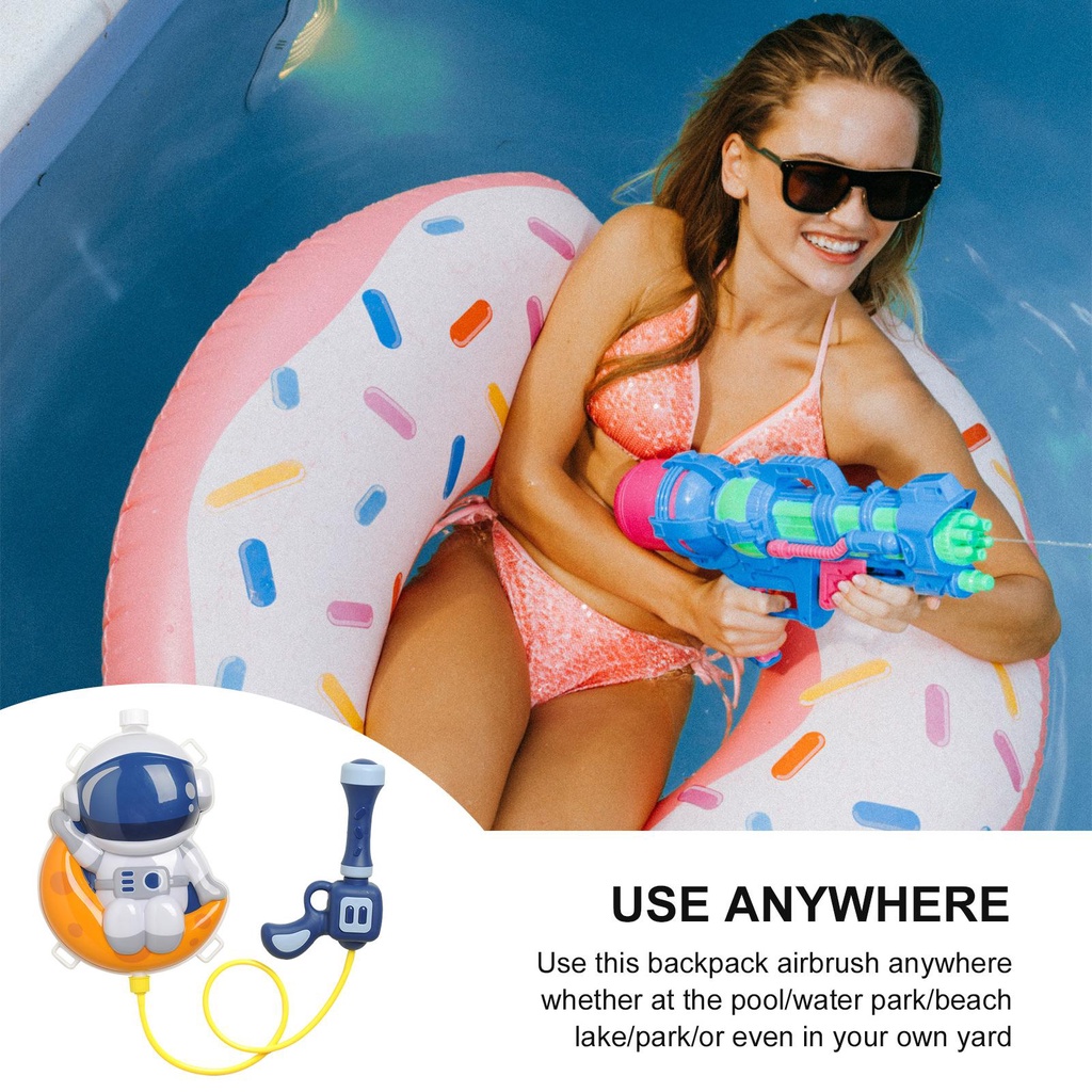 Đồ Chơi Súng Nước Có Ba Lô Và Dây Đeo Điều Chỉnh Được Thoải Mái