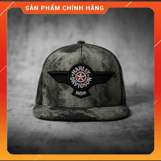 Nón snapback h-a-r-l-e-y chất jeans cao cấp vnxk