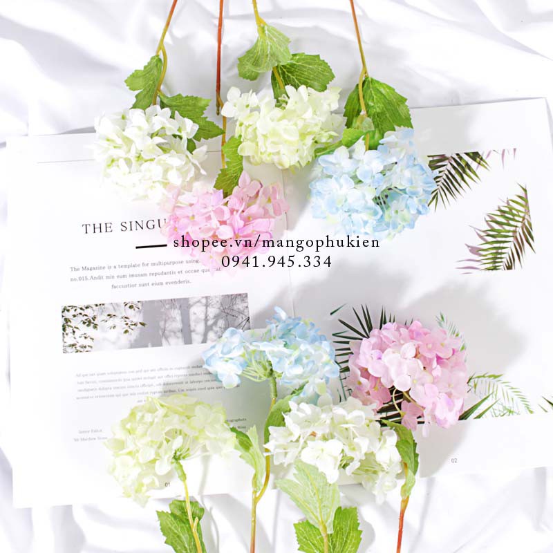 Hoa cẩm tú cầu nhỏ décor chụp ảnh