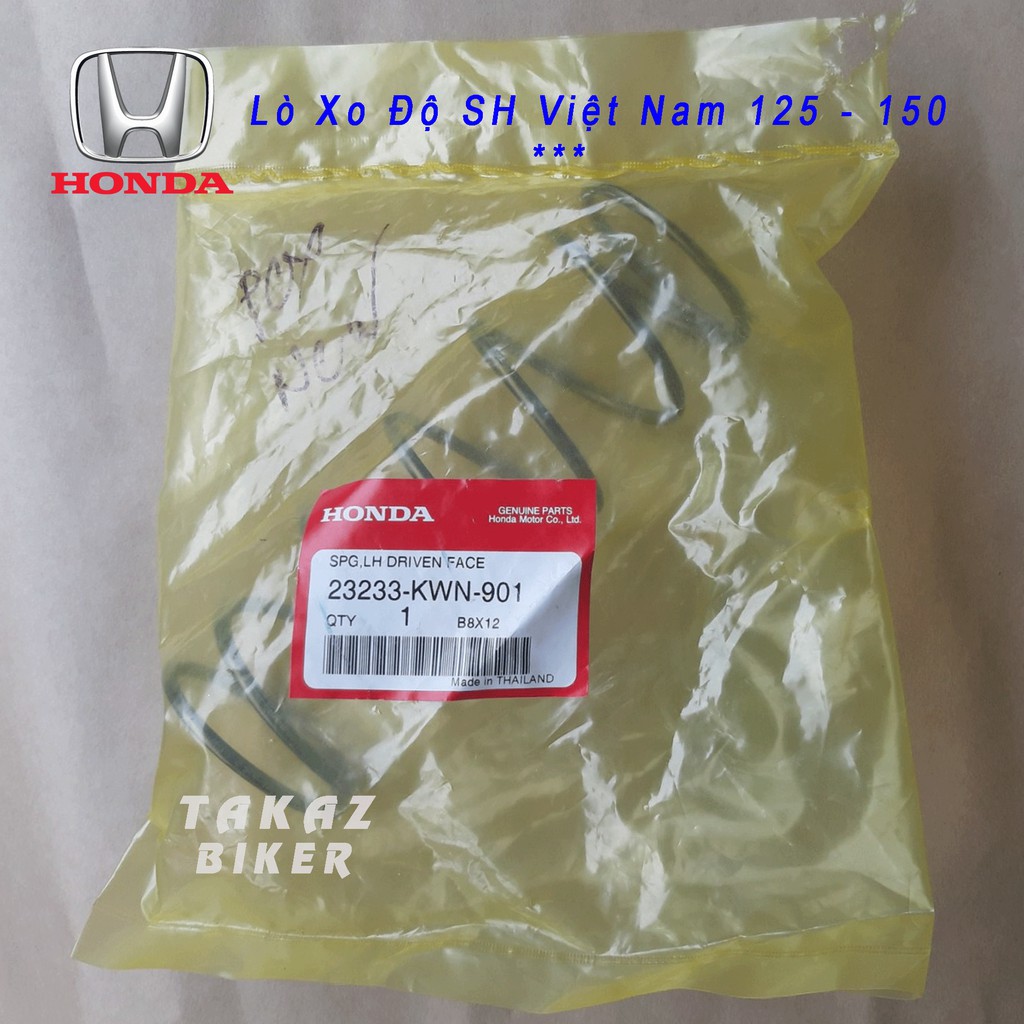 A6  lò xo trụ dài hơn để độ nồi sau xe tay ga SH Việt 125 - 150 - Made in Honda Thái Lan
