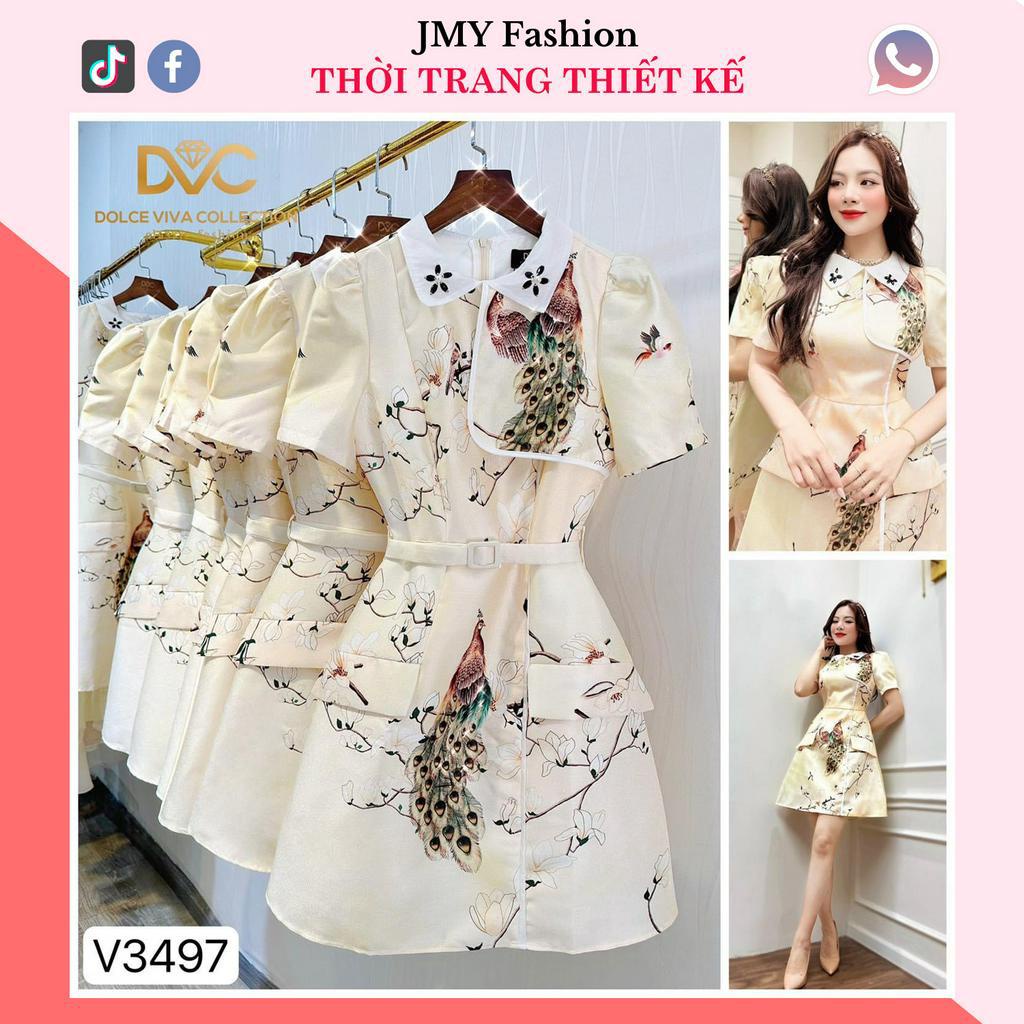 váy đầm họa tiết đính đá dự tiệc