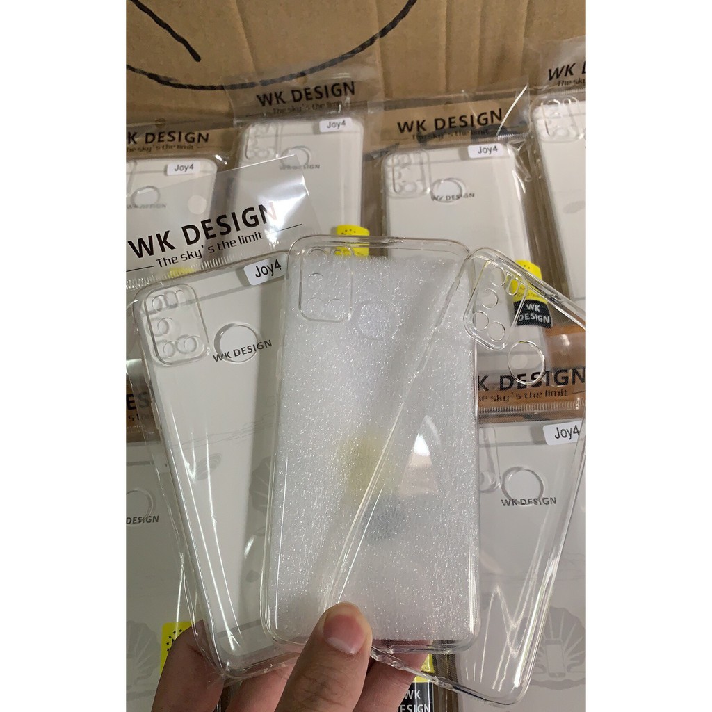 Ốp lưng Vsmart Joy 4 dẻo trong, dẻo đen siêu bền