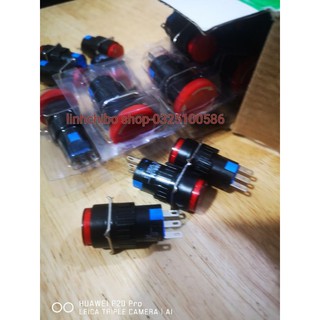 Combo 25 nút dừng khẩn phi 16/3 chân + 15 nút nhấn nhả phi 16/3 chân