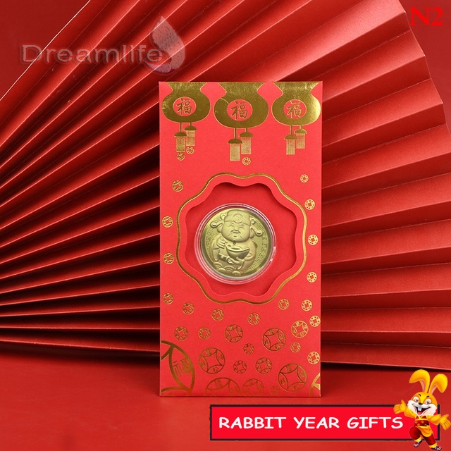 Bao Lì Xì Hình Thỏ Năm Mới 2023 CNY