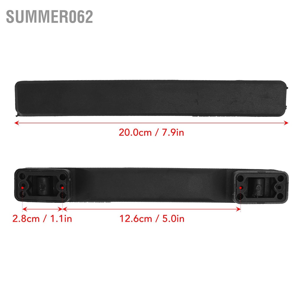 Tay cầm kéo hành lý bằng nhựa Chiều dài 20cm vali Thay thế cho các trường hợp hộp【Summer062】