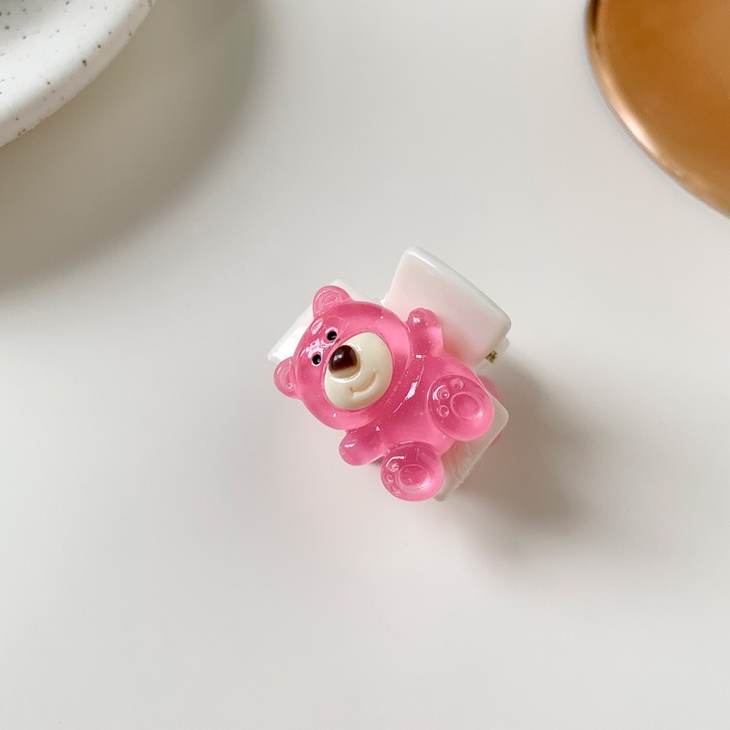 Kẹp Tóc Hình Chú Gấu Hoạt Họa Đáng Yêu Thời Trang Hàn Quốc 2022 Cho Bé Gái