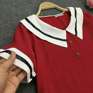 Váy bầu thời trang thiết kế công sở EA1331 Chất lụa siêu mát